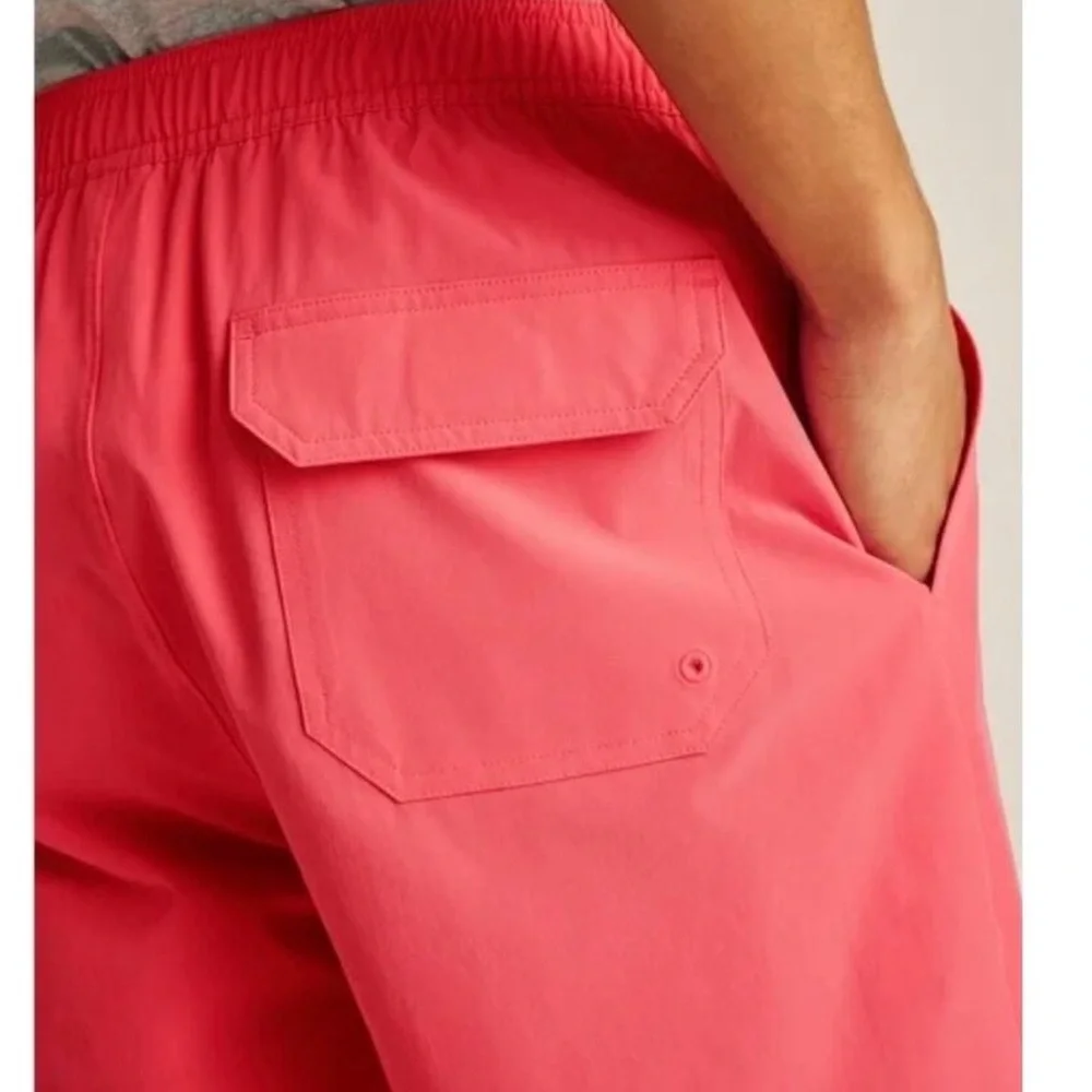 Bonobos Coral Swim Board Shorts 9”‎ inseam drawstring